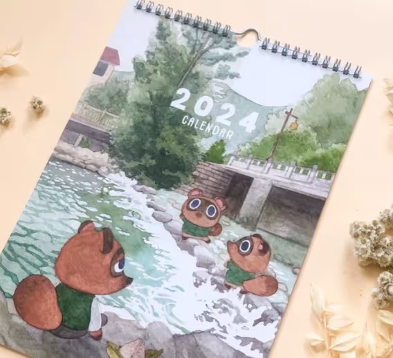 🔥Hot Sale🔥🎁Animal Crossing Calendar